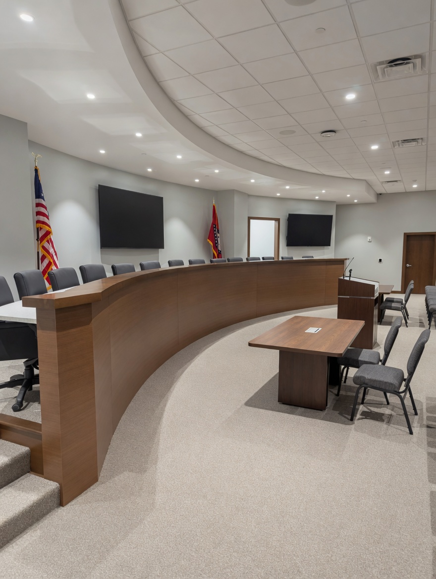 County quorum court chamber