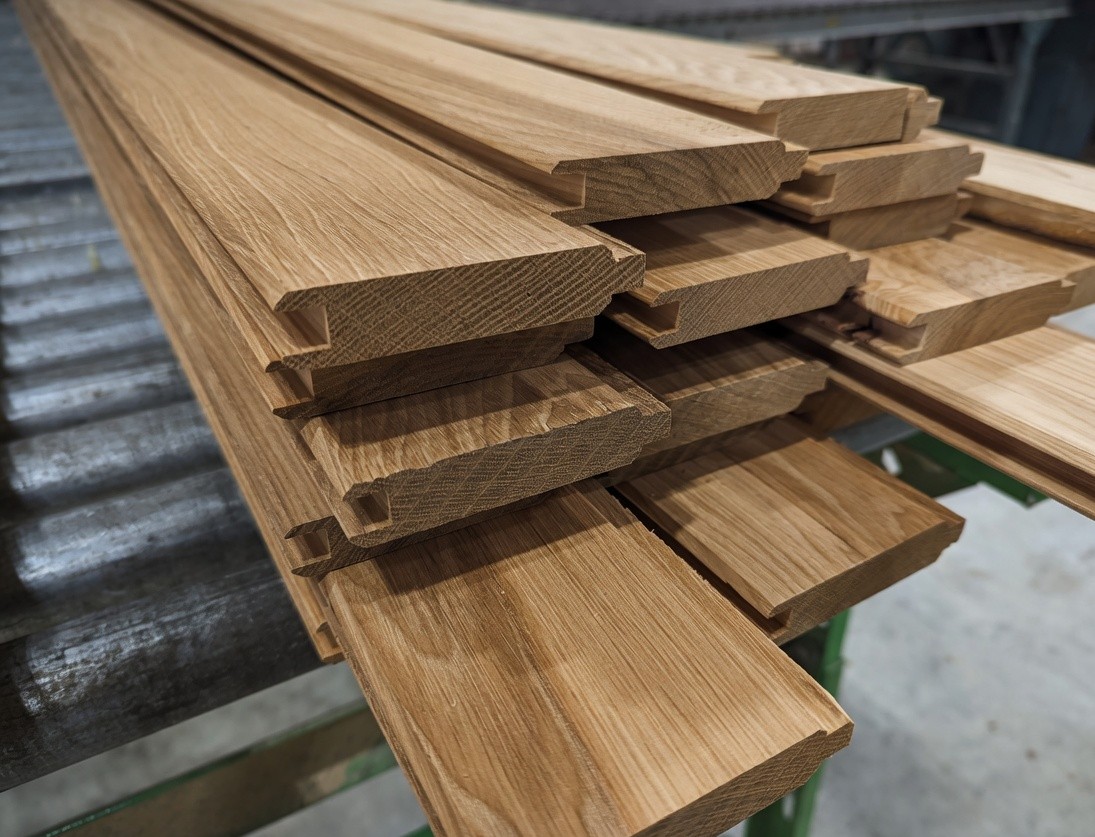 Custom milled trim and molding profiles