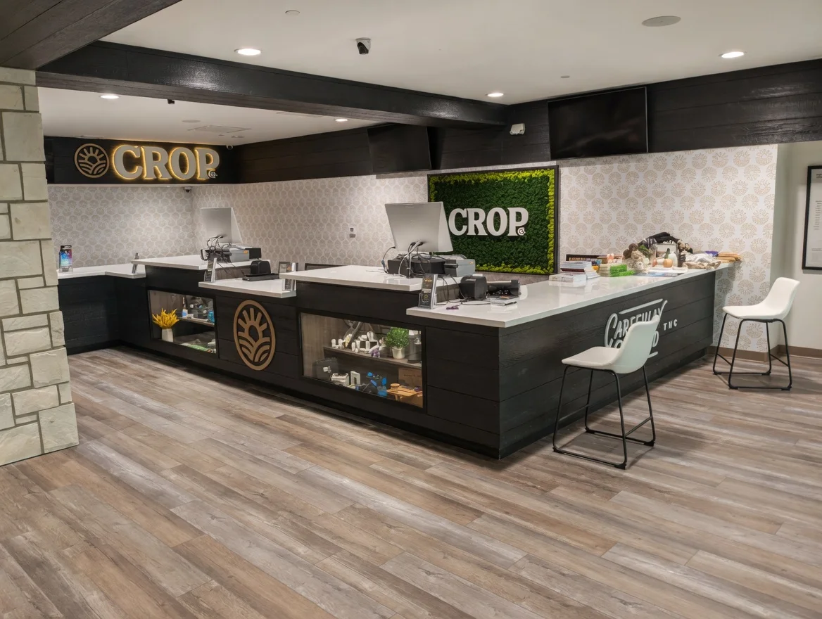 Retail counter installation