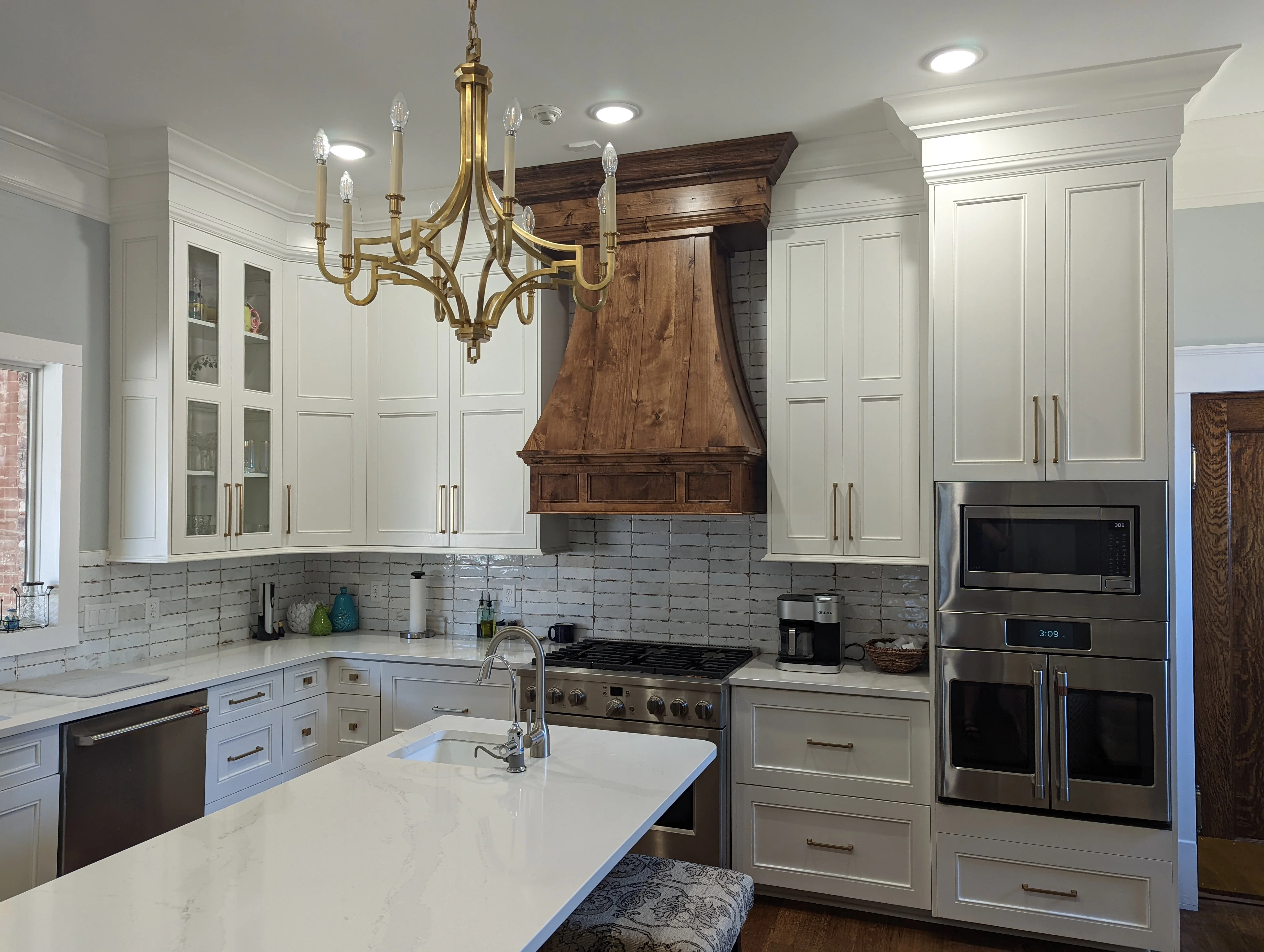 Custom kitchen cabinetry