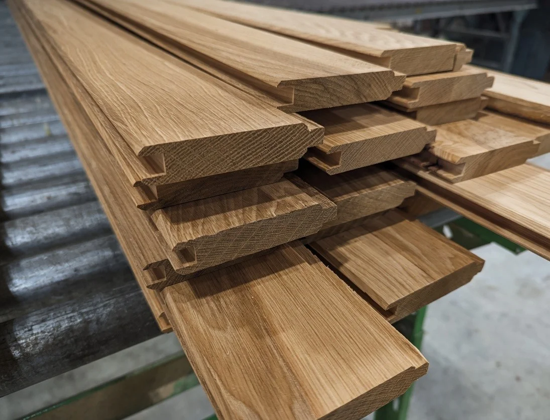 Custom milled trim and molding profiles